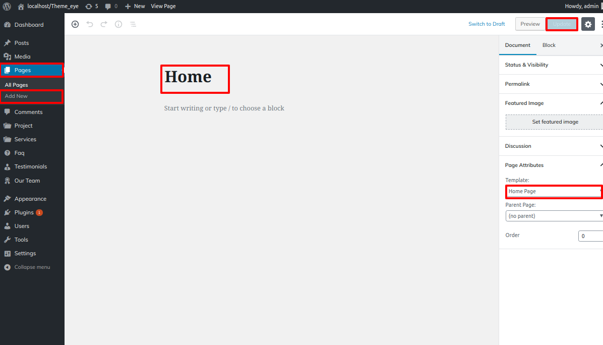 Active Theme