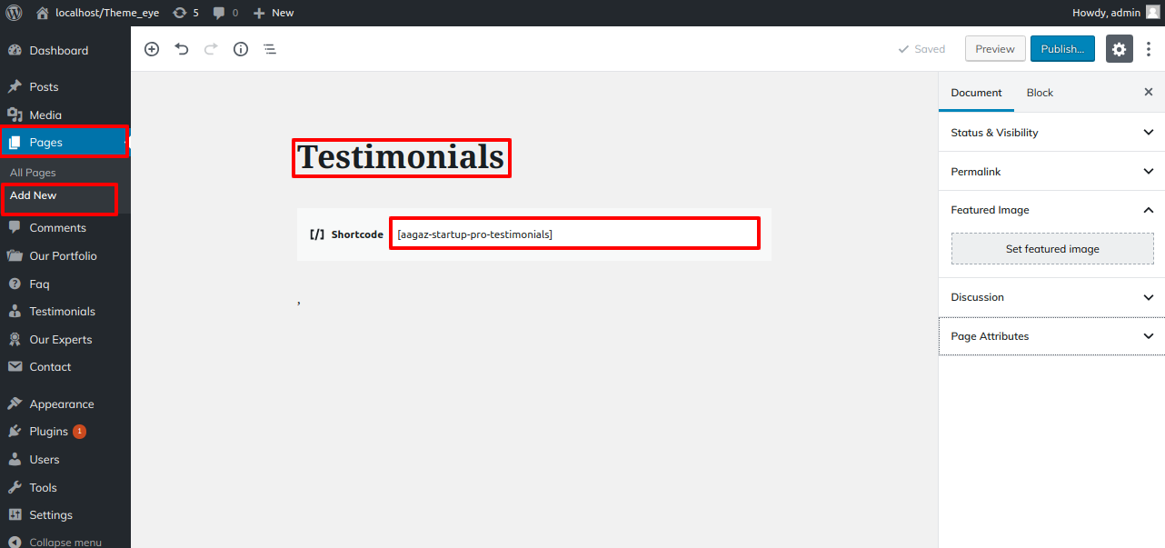 testimonial