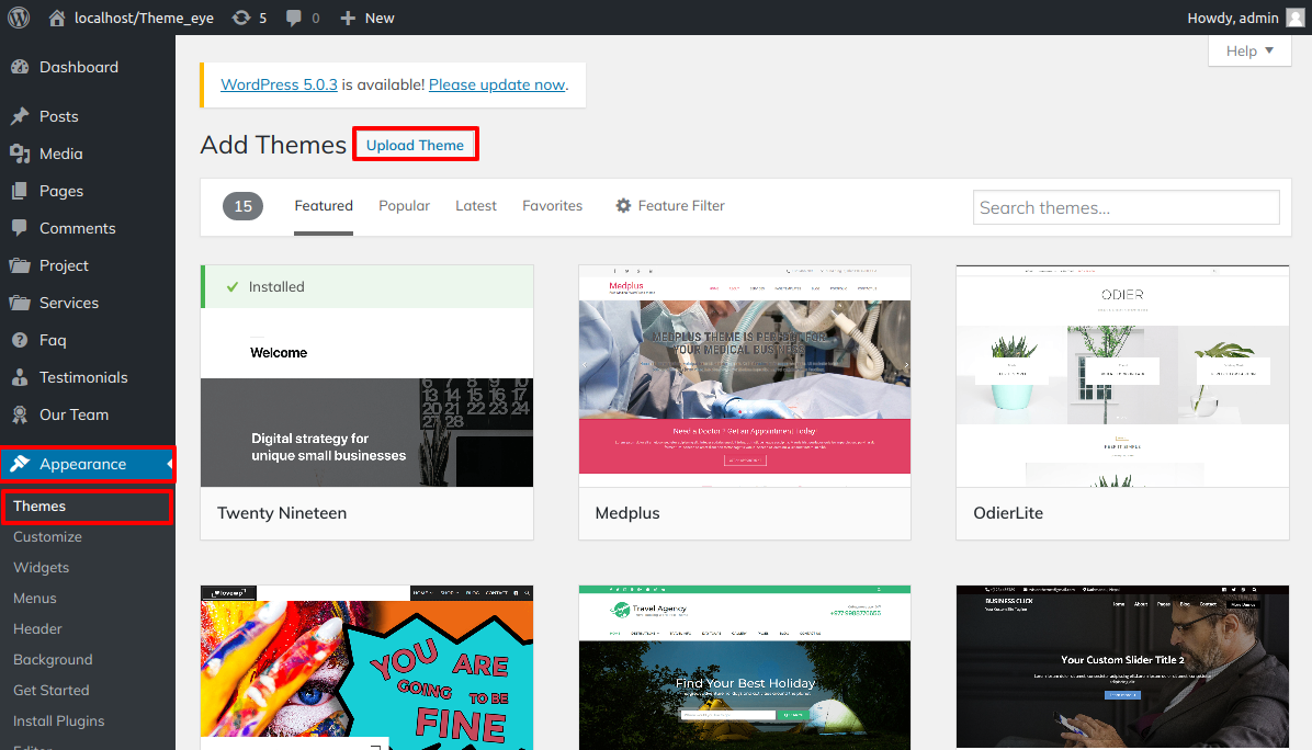 Active Theme