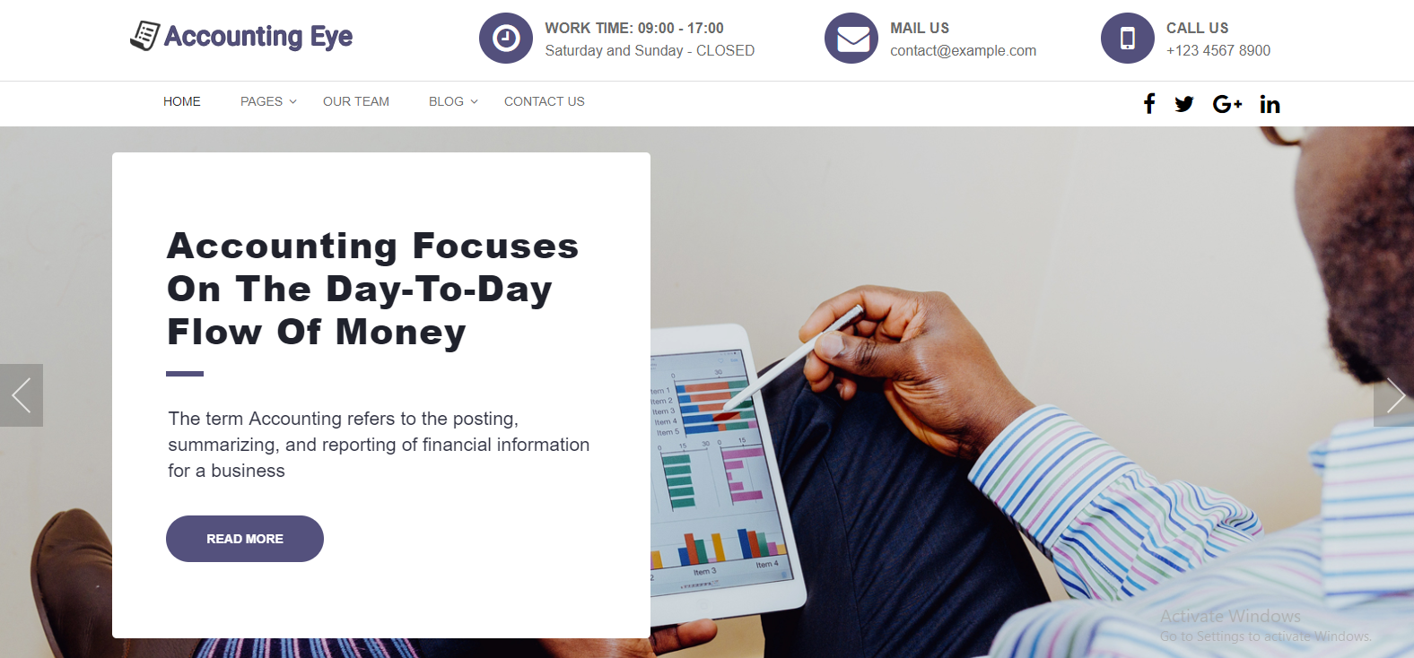 lz-restaurant wordpress theme