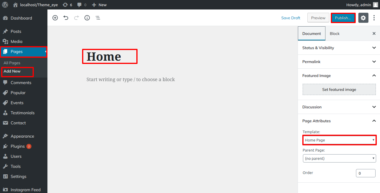 Active Theme