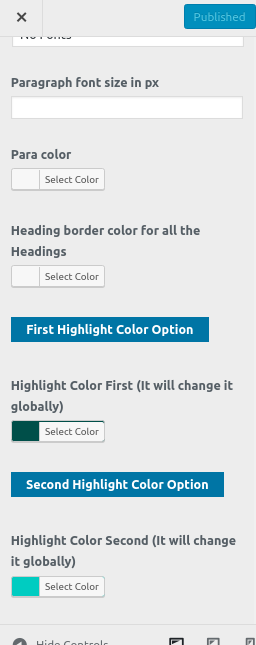 Active Theme