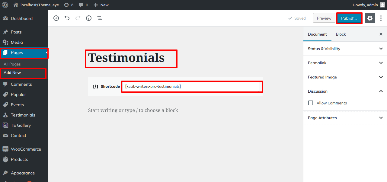 testimonial