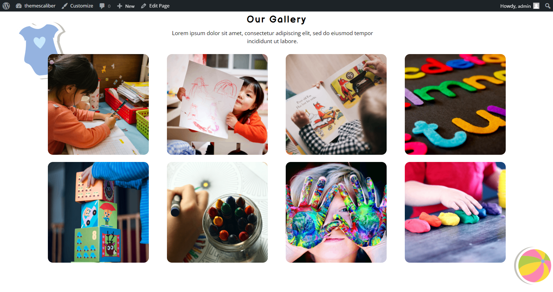 Final display of Brand Section