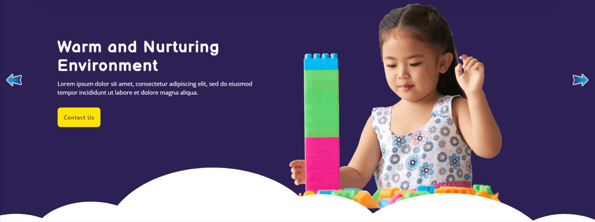 Final display of header