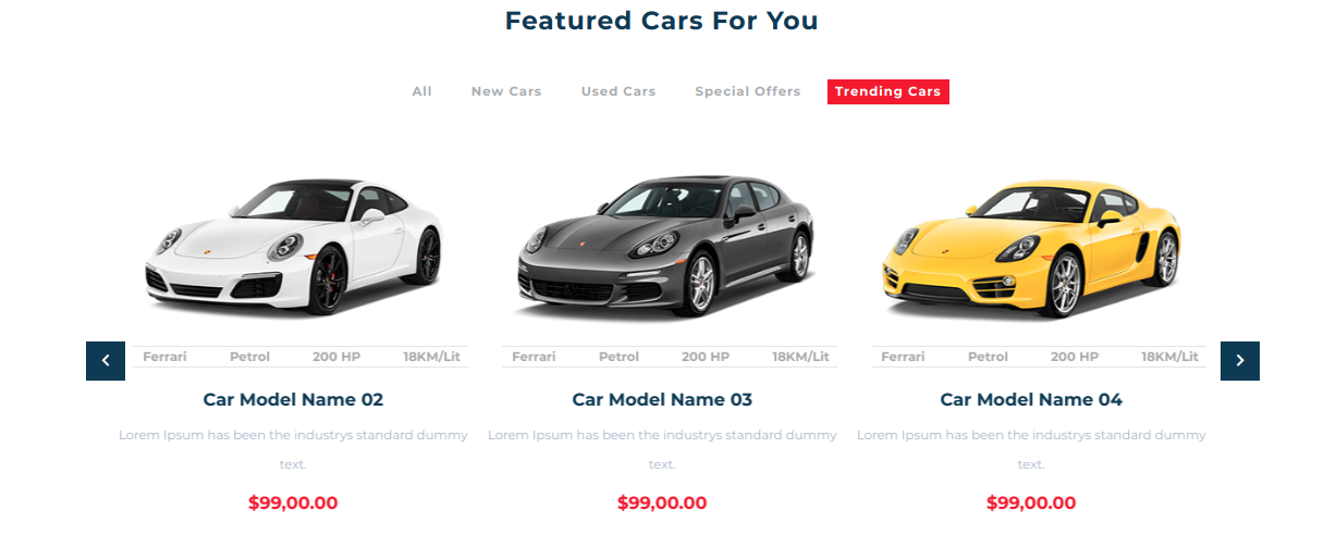 Final display of Banner2 Section 