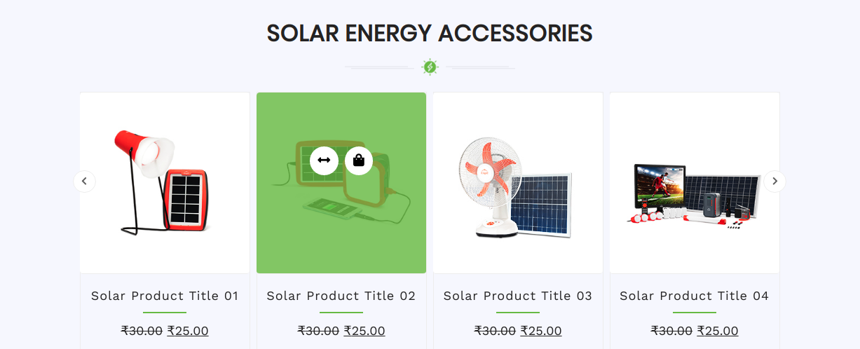 Final display of Brand Section