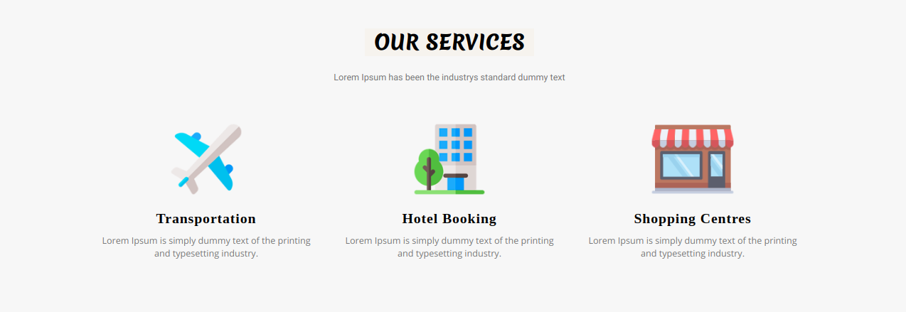 Final display of  Featured Product Section