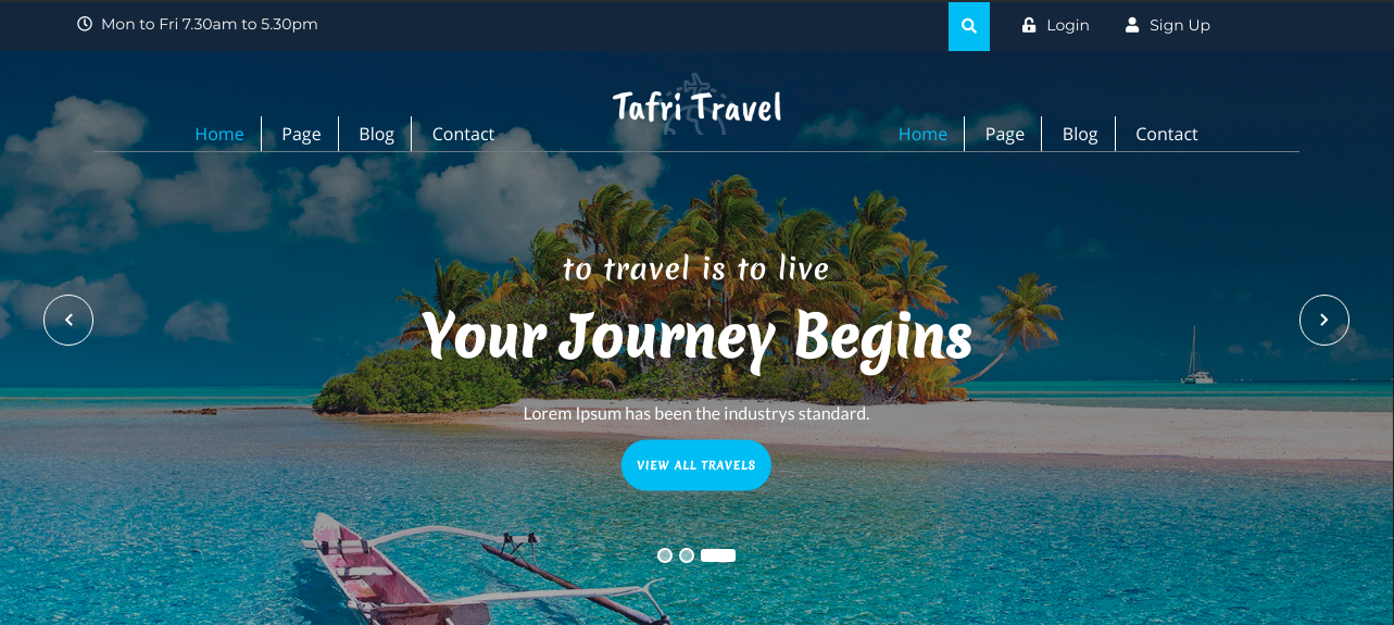 Final display of header