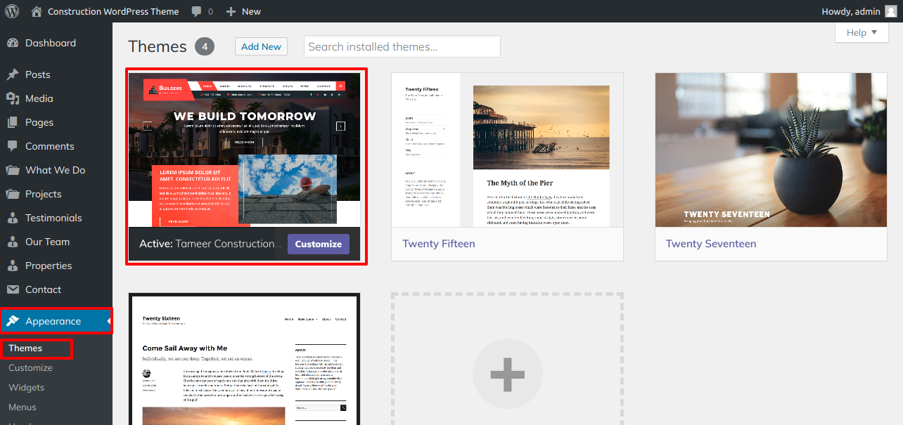 Active Theme