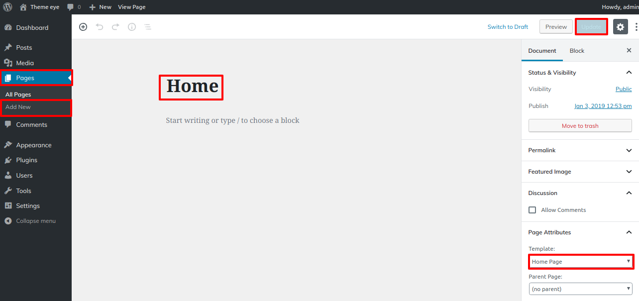 Active Theme